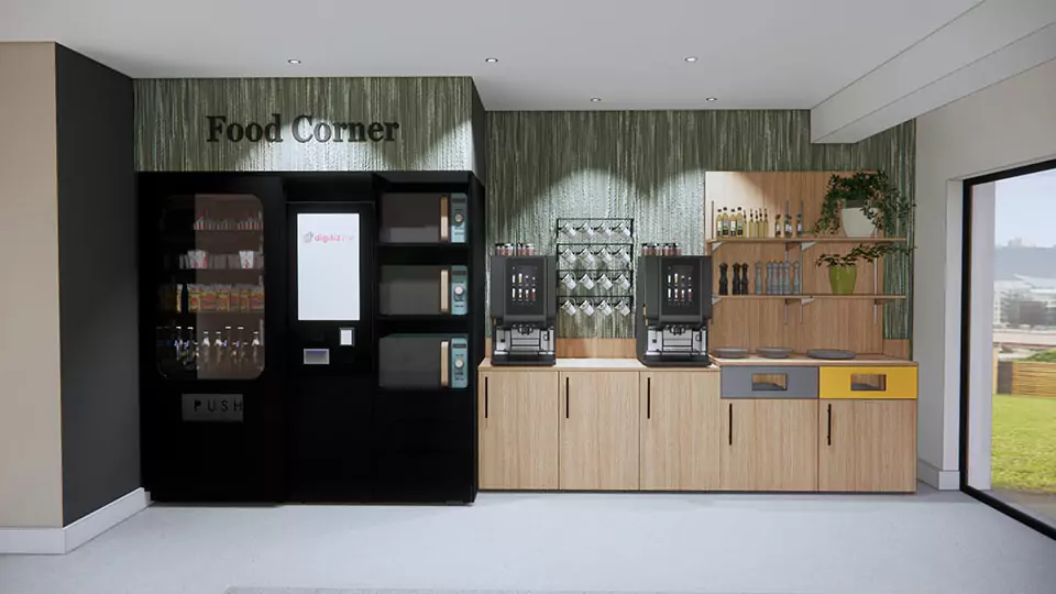 Magasin automatique dans un hôtel - vue 2