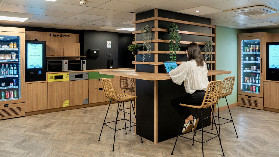 Point de vente autonome Novotel