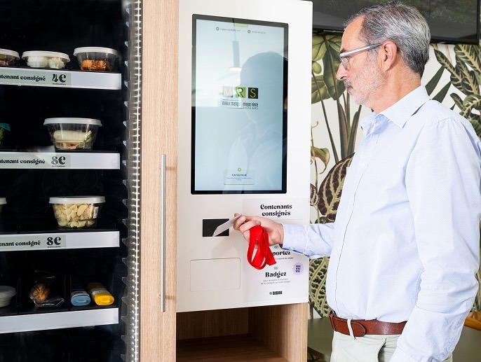 Borne de commande en entreprise